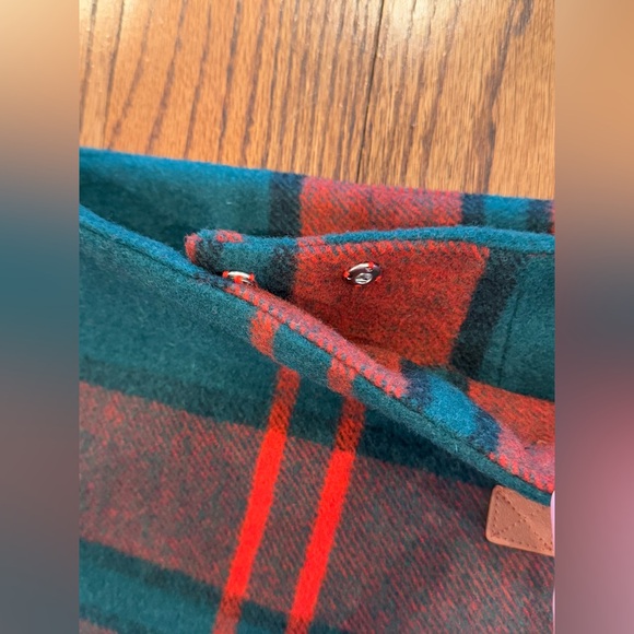 NWT Size 4 Wool-blend Kiel James Patrick Woodstock Blanket Skirt - Picture 6 of 7